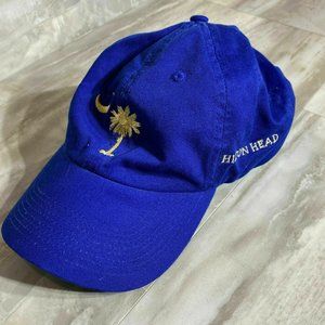 Hilton Head Blue Adjustable Baseball Hat Cap Fahrenheit